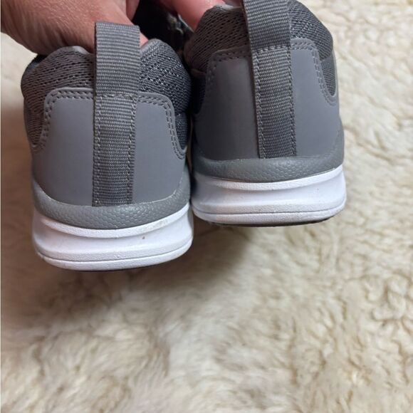 Ryka Gray Athletic Slip-On Shoes with Elastic Panels - Picture 5 of 7